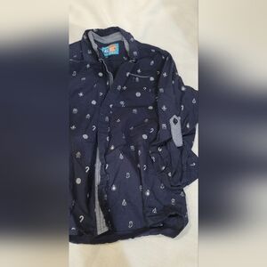 Eighty Eight Navy Men's Shirt with Iconic Print